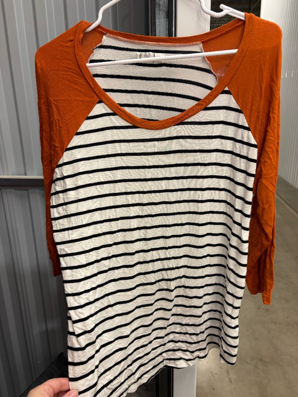 Maurices 3/4 Sleeve Blouse, Size Large